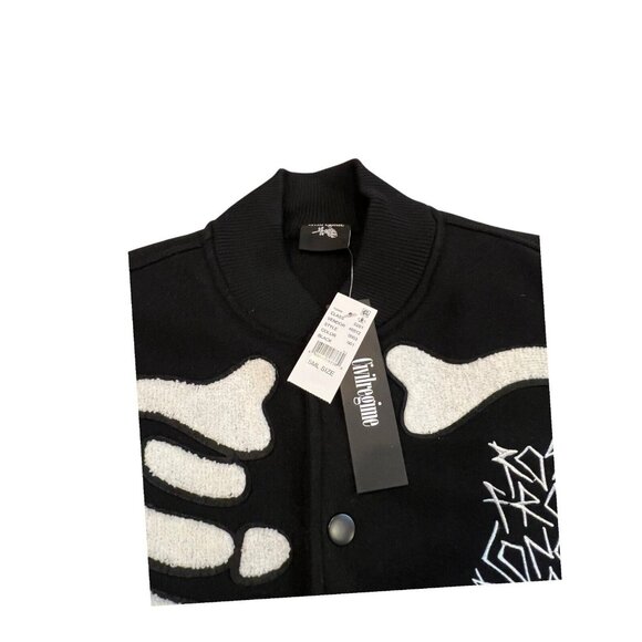 CIVIL REGIME 6 feet deep Jacket Black Size Small - Picture 6 of 6